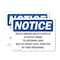 Signmission Truck Drivers Must Check In At Office Prior OSHA Notice Sign, Vinyl Decal, 10in W x 7in L, 2PK OS-2PACK-NS-D-710-L-18737 - alternate 1
